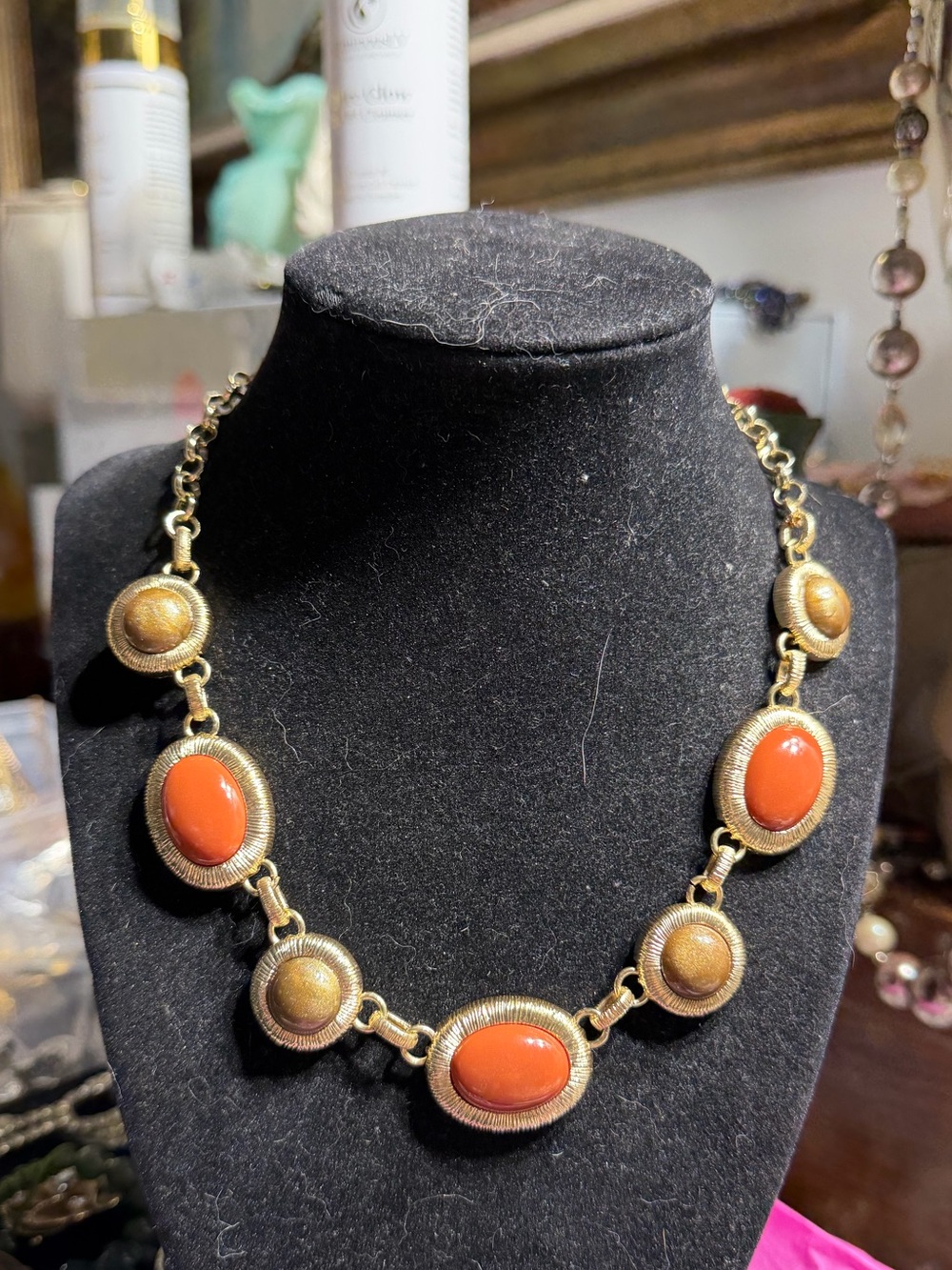Vintage Trifari Gold-Tone Necklace